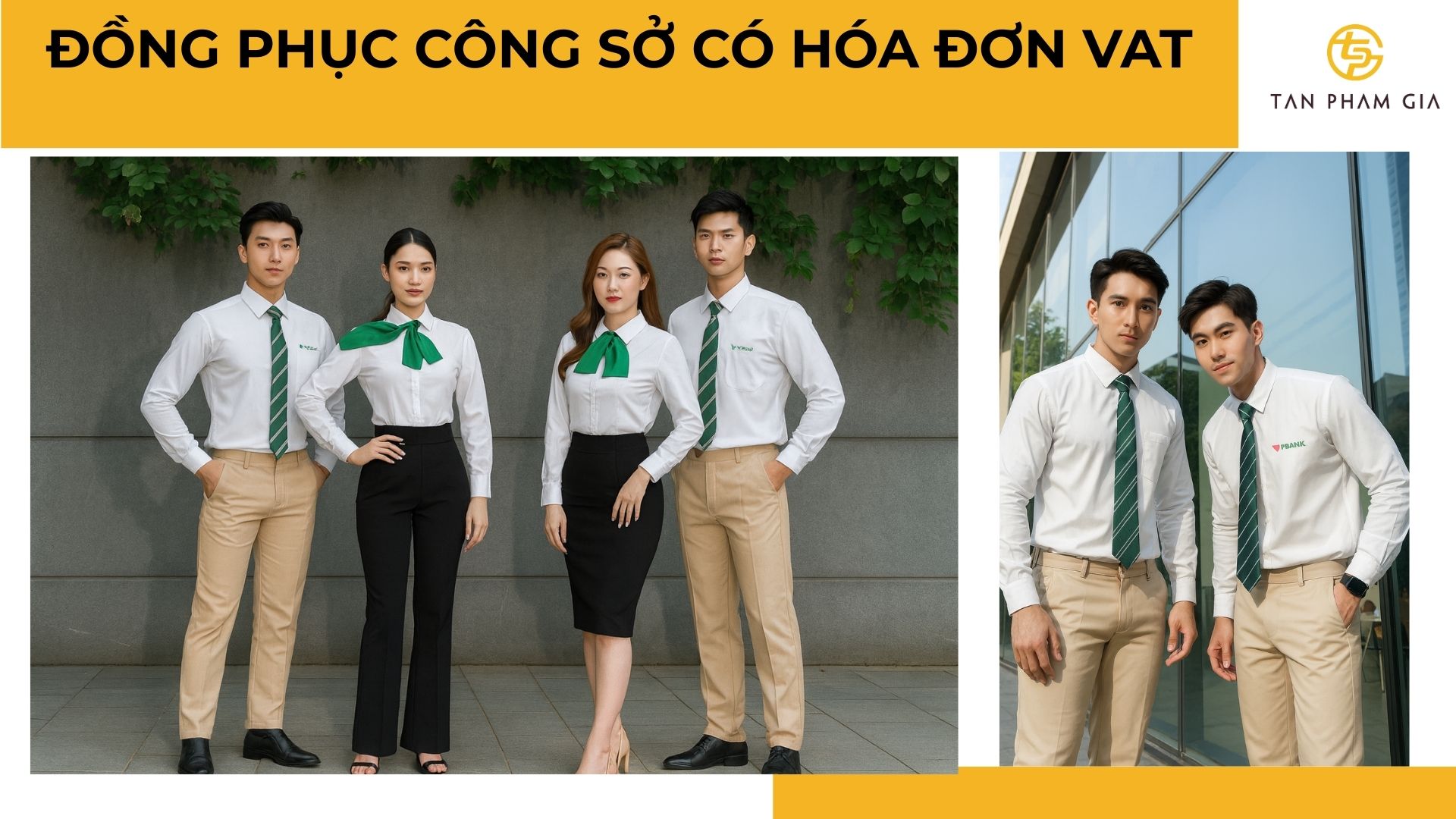 Đồng phục công sở có hóa đơn VAT