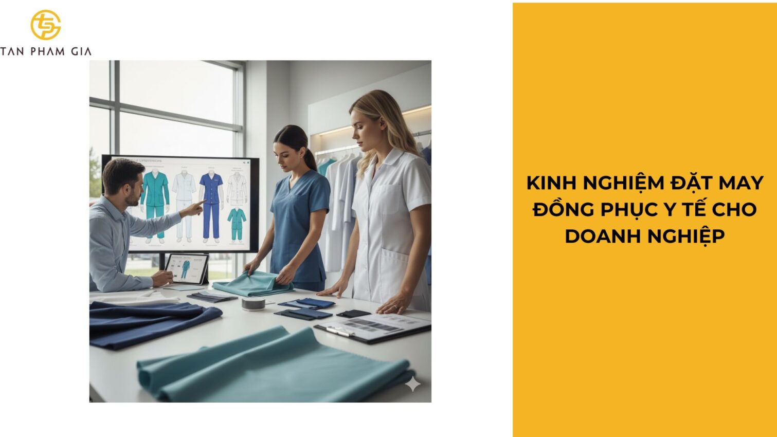 Xưởng may đồng phục y tế uy tín