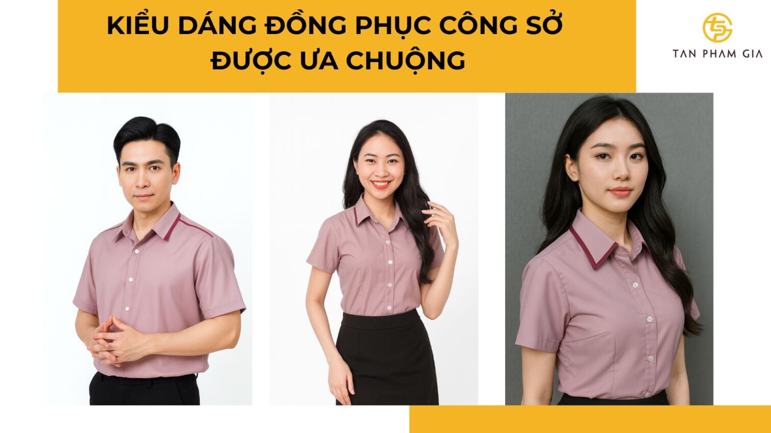 Đồng phục công sở có hóa đơn VAT