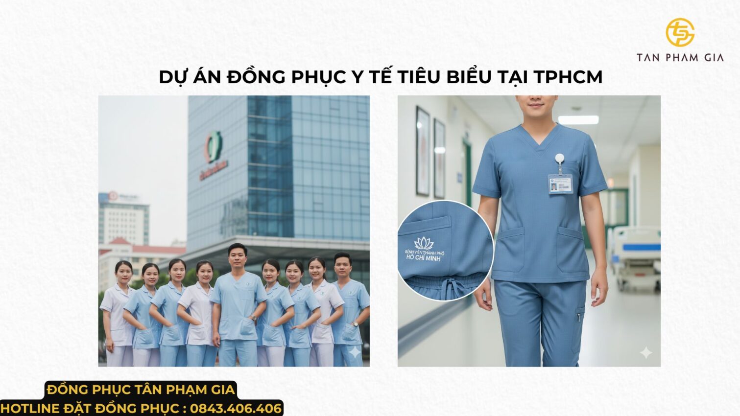 Công ty may đồng phục y tế tại TPHCM
