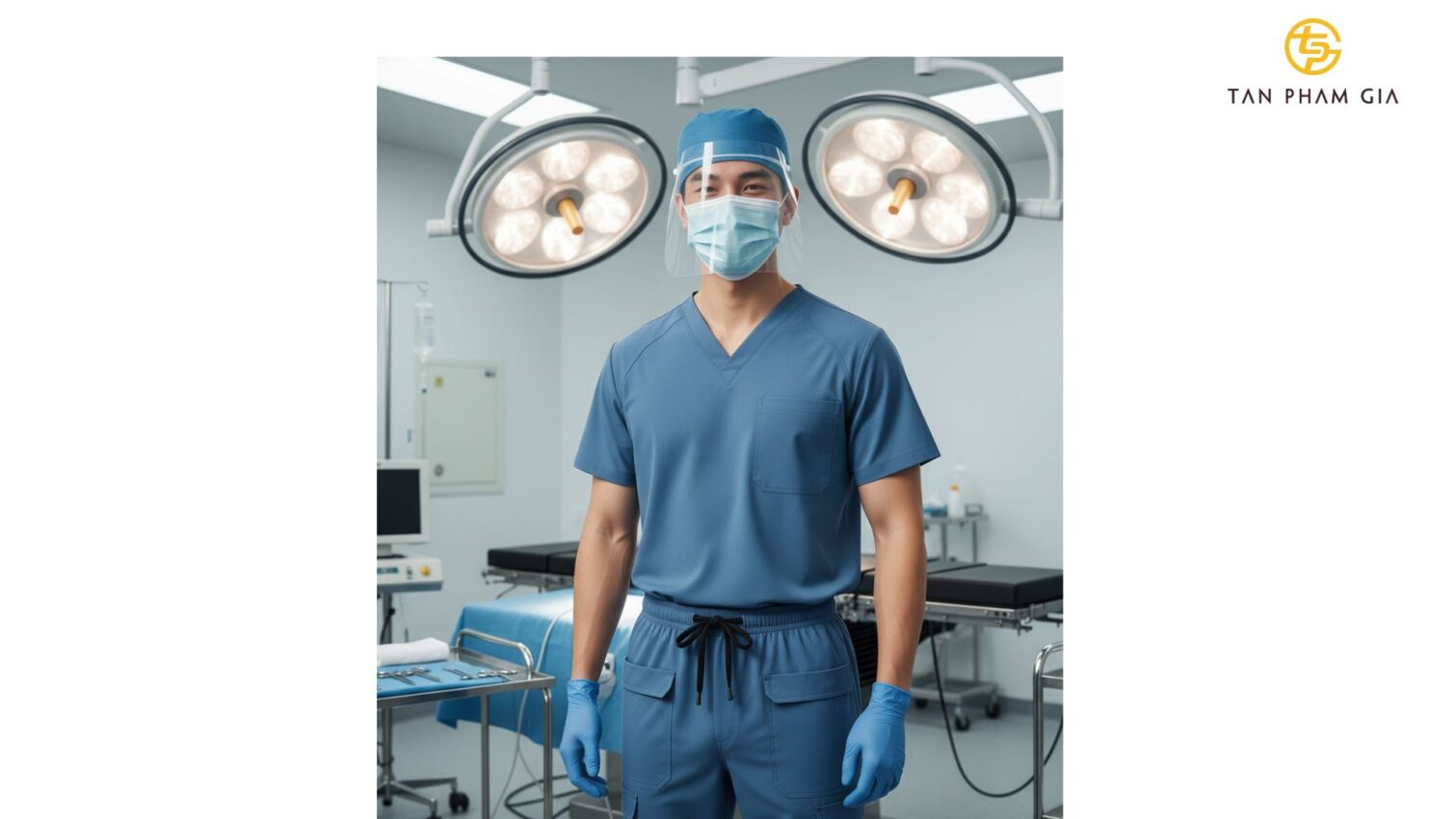 Đồng phục y tế quần áo mổ