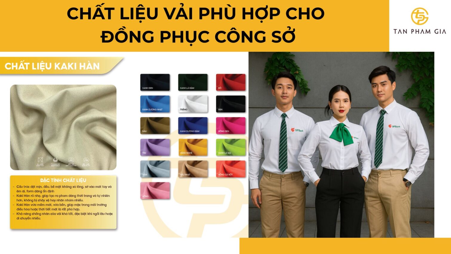 Đồng phục công sở có hóa đơn VAT