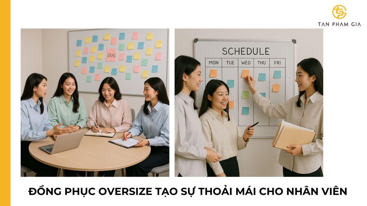 Đồng phục công sở nữ form oversize