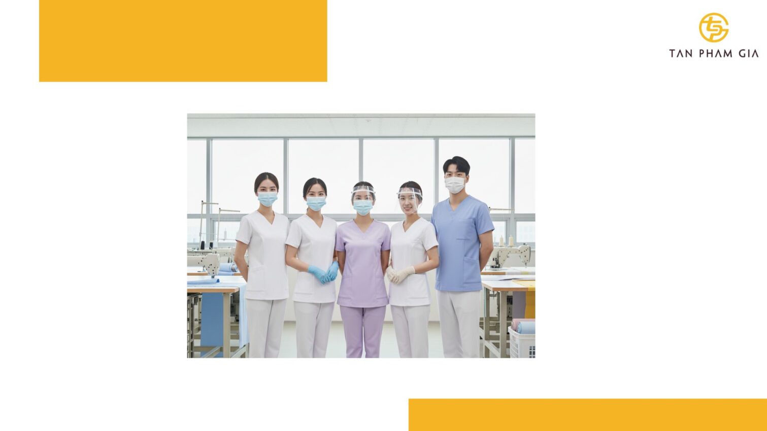 Đồng phục y tế cho nhân viên phòng khám