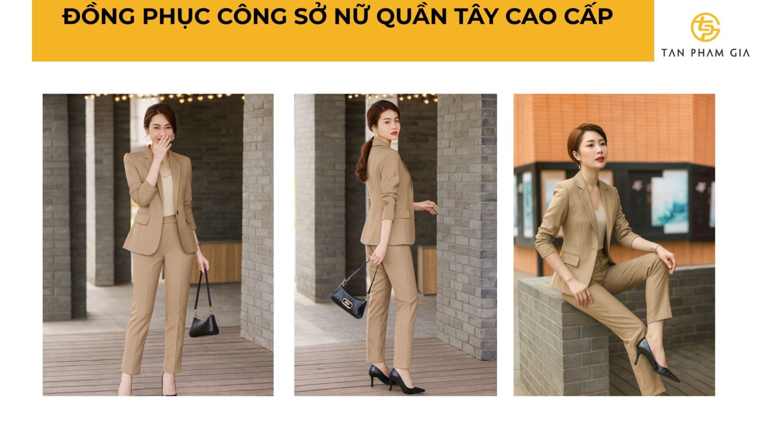 Đồng phục công sở nữ quần tây cao cấp