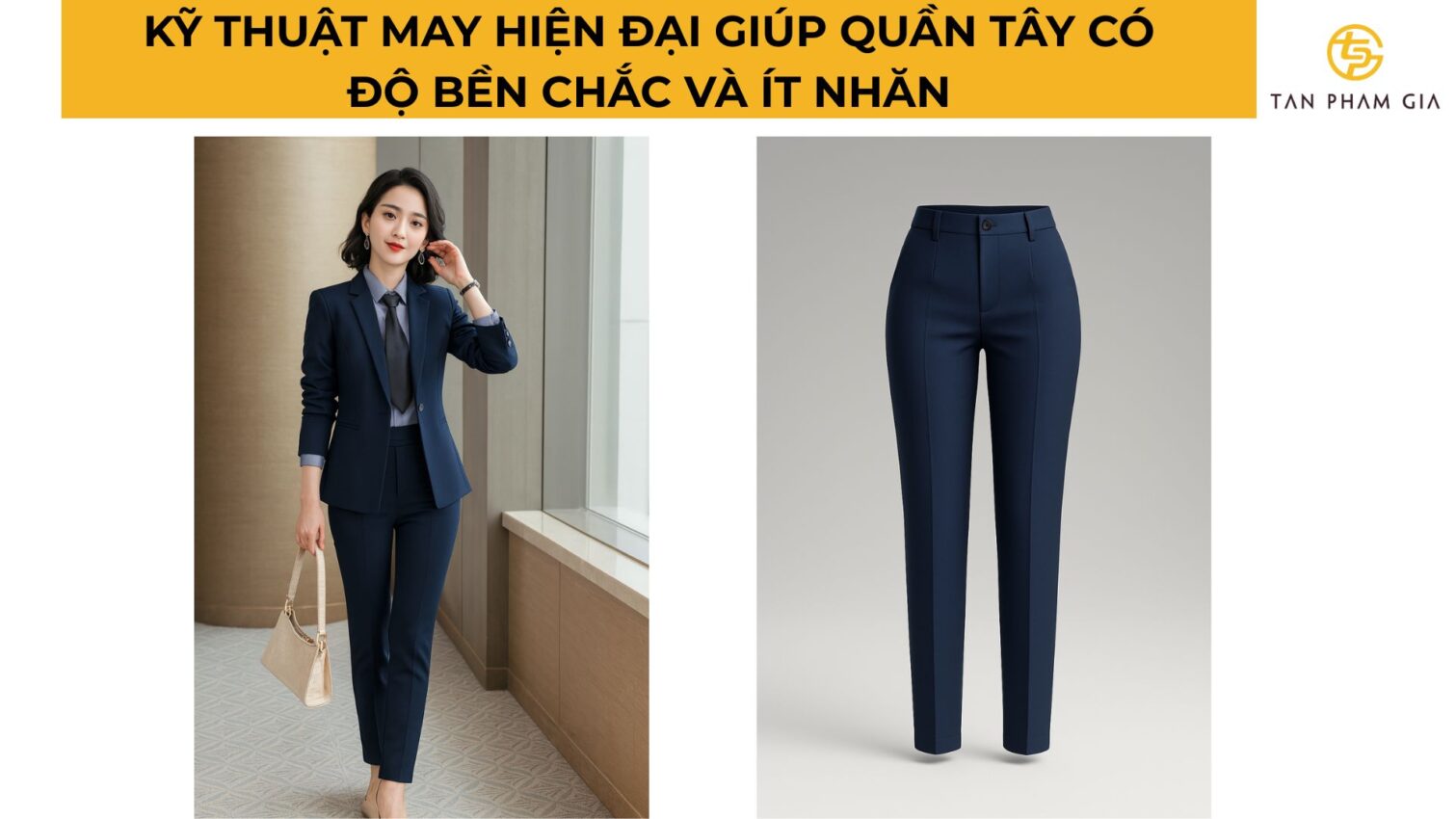 Đồng phục công sở nữ quần tây cao cấp