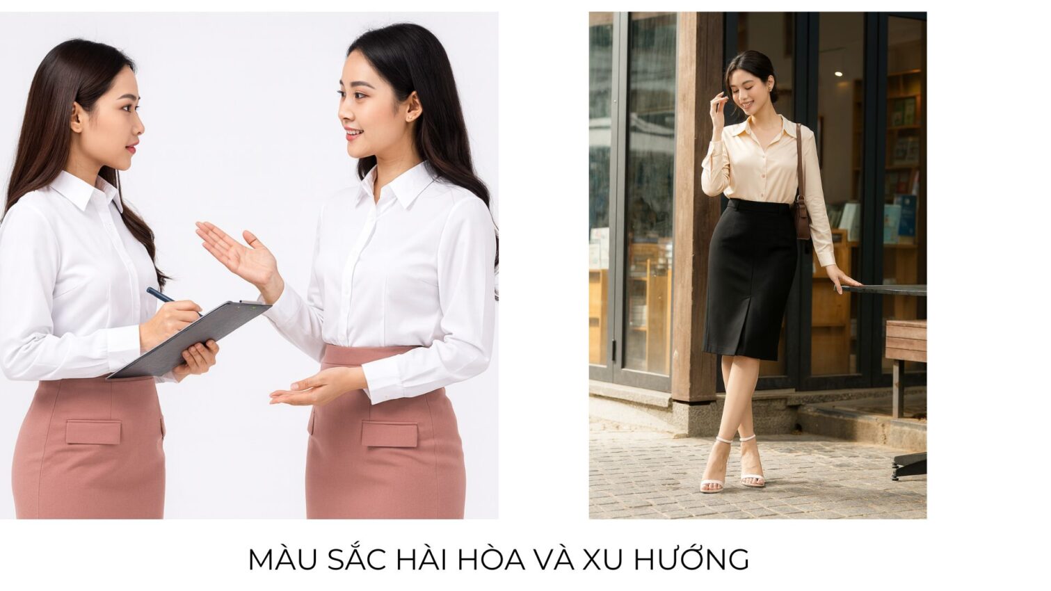 Đồng phục công sở nữ trẻ trung