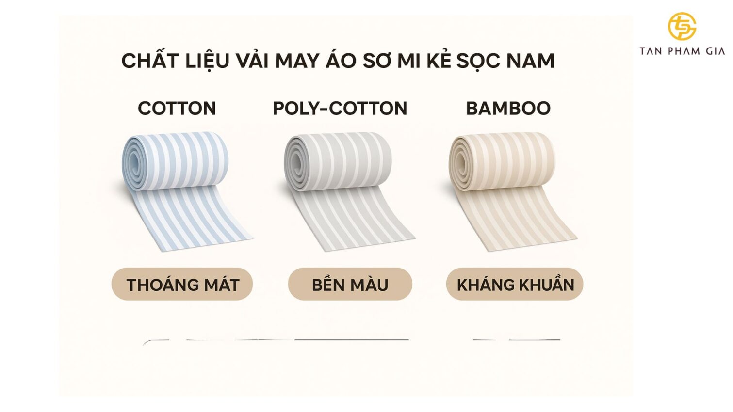 Đồng phục công sở nam áo sơ mi kẻ sọc