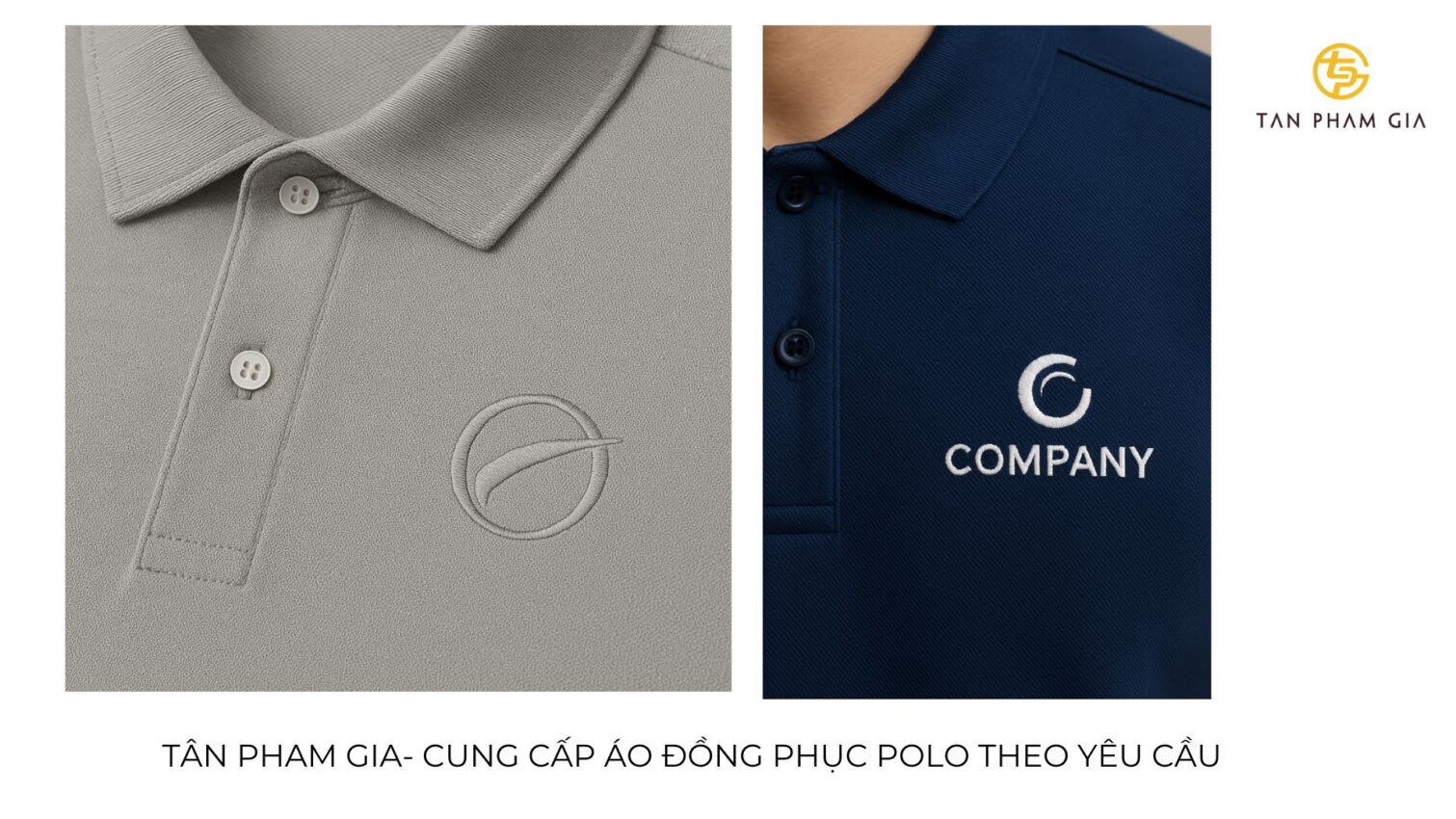 Đồng phục công sở nam áo polo cổ trụ