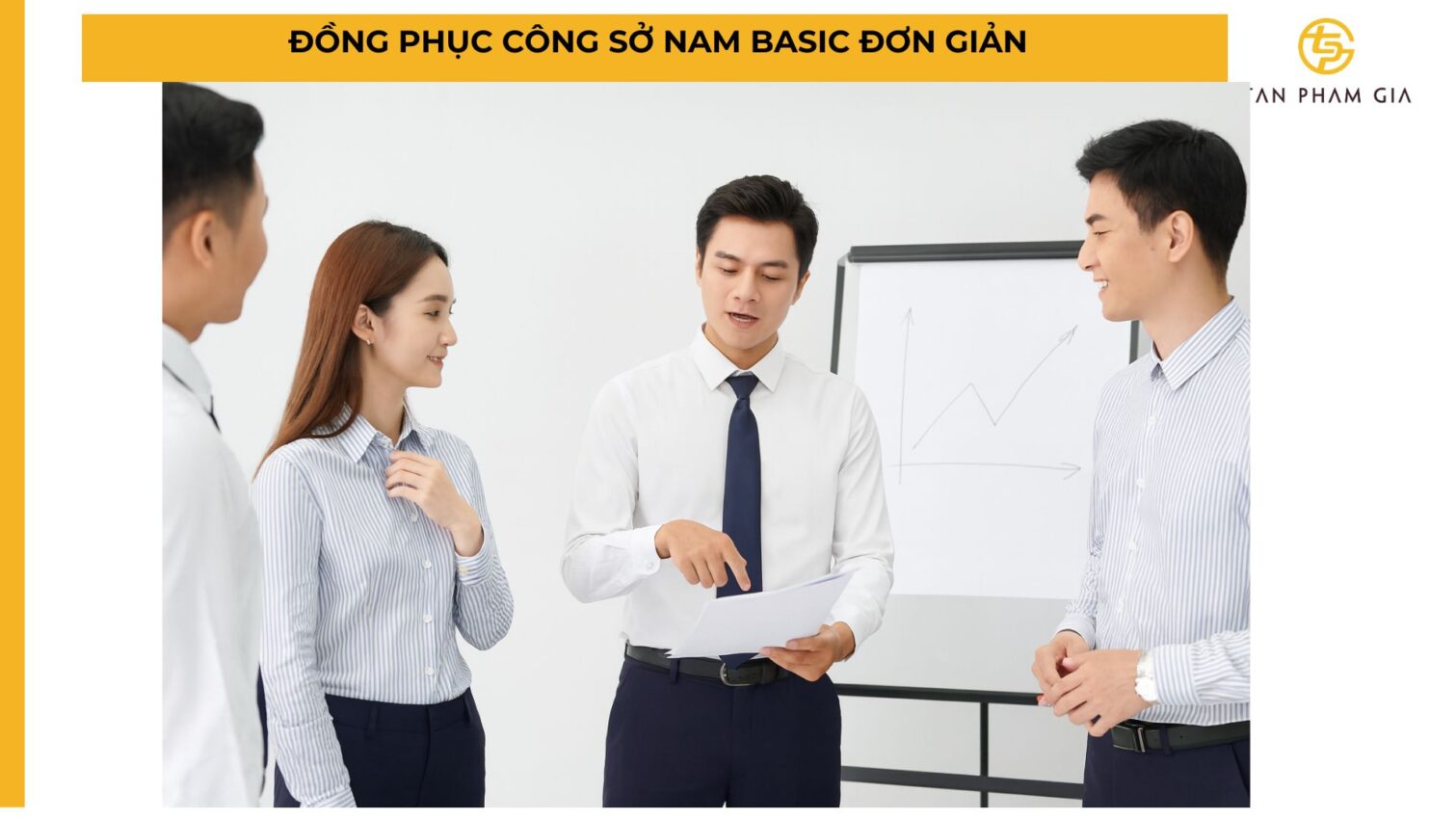 Đồng phục công sở nam basic đơn giản
