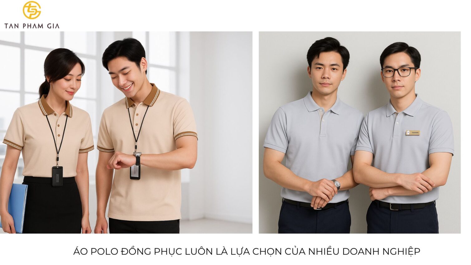 Đồng phục công sở nam basic đơn giản
