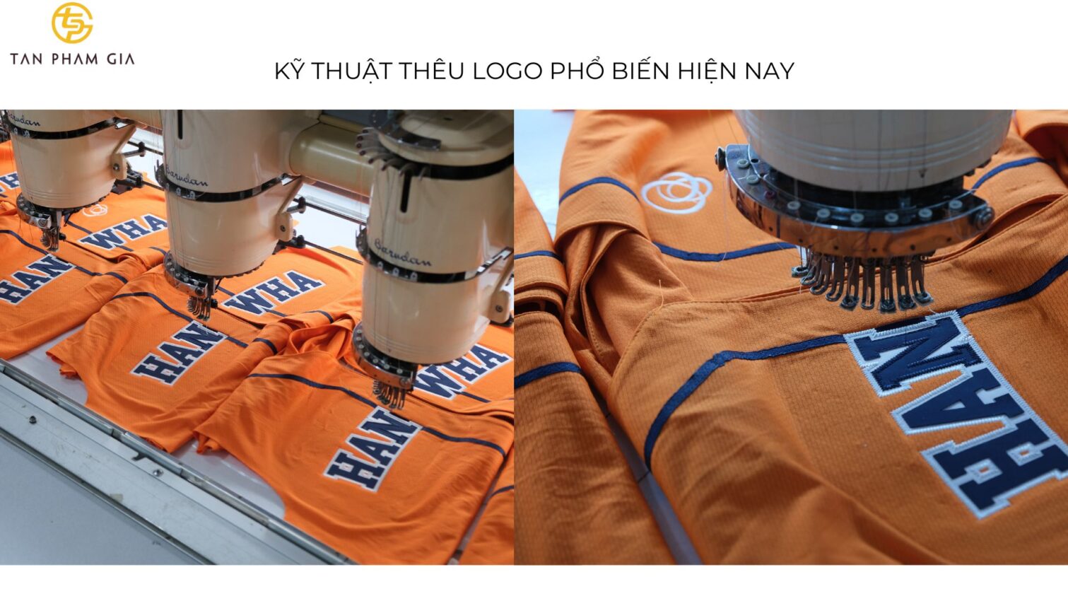 Đồng phục công sở nam thêu logo