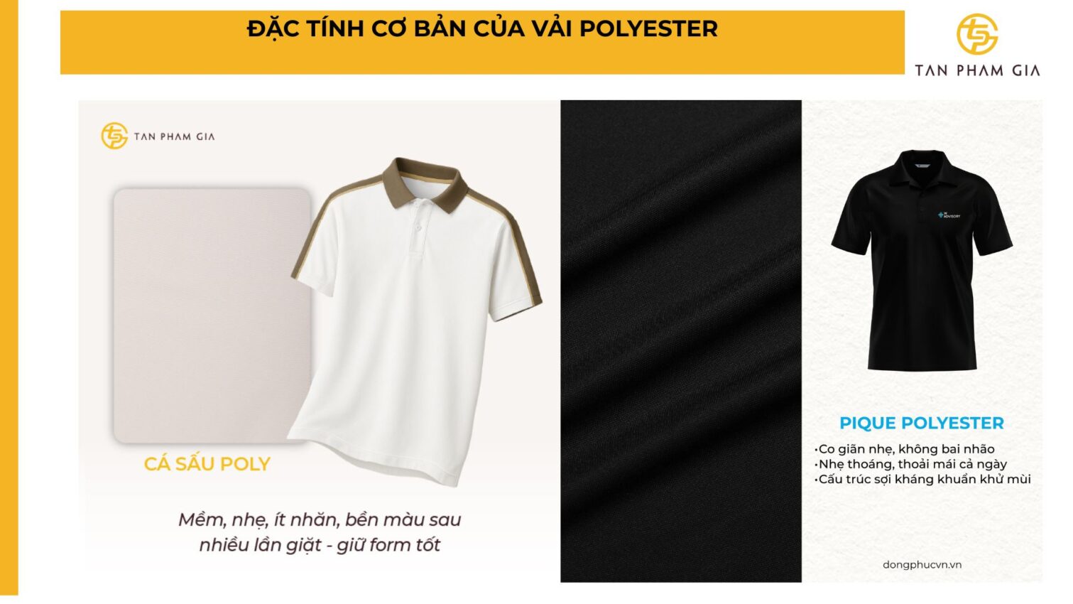 Đồng phục công sở vải polyester