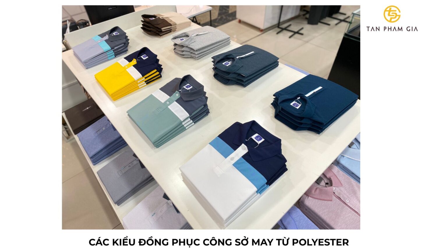 Đồng phục công sở vải polyester