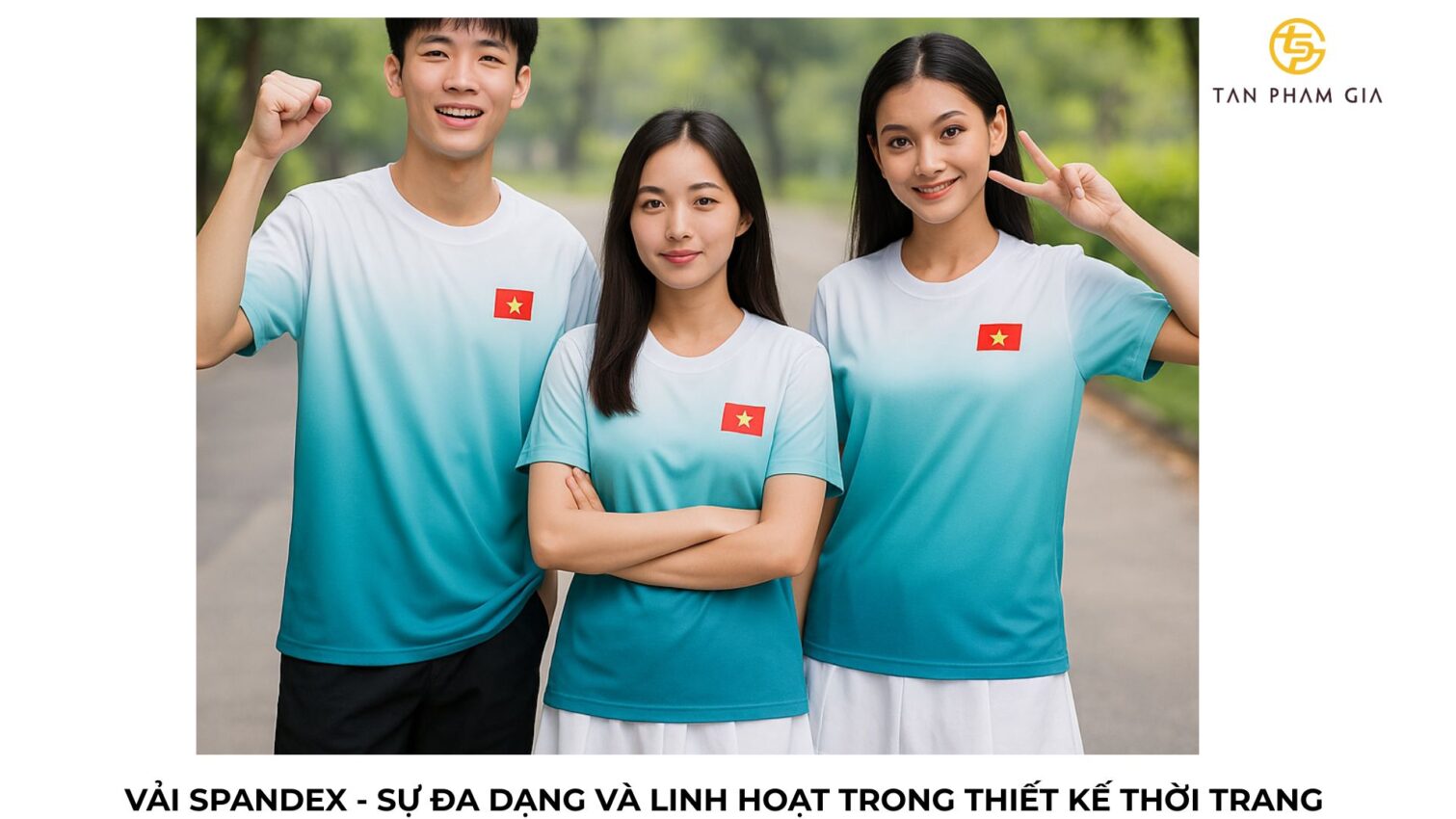 Đồng phục công sở vải spandex co giãn