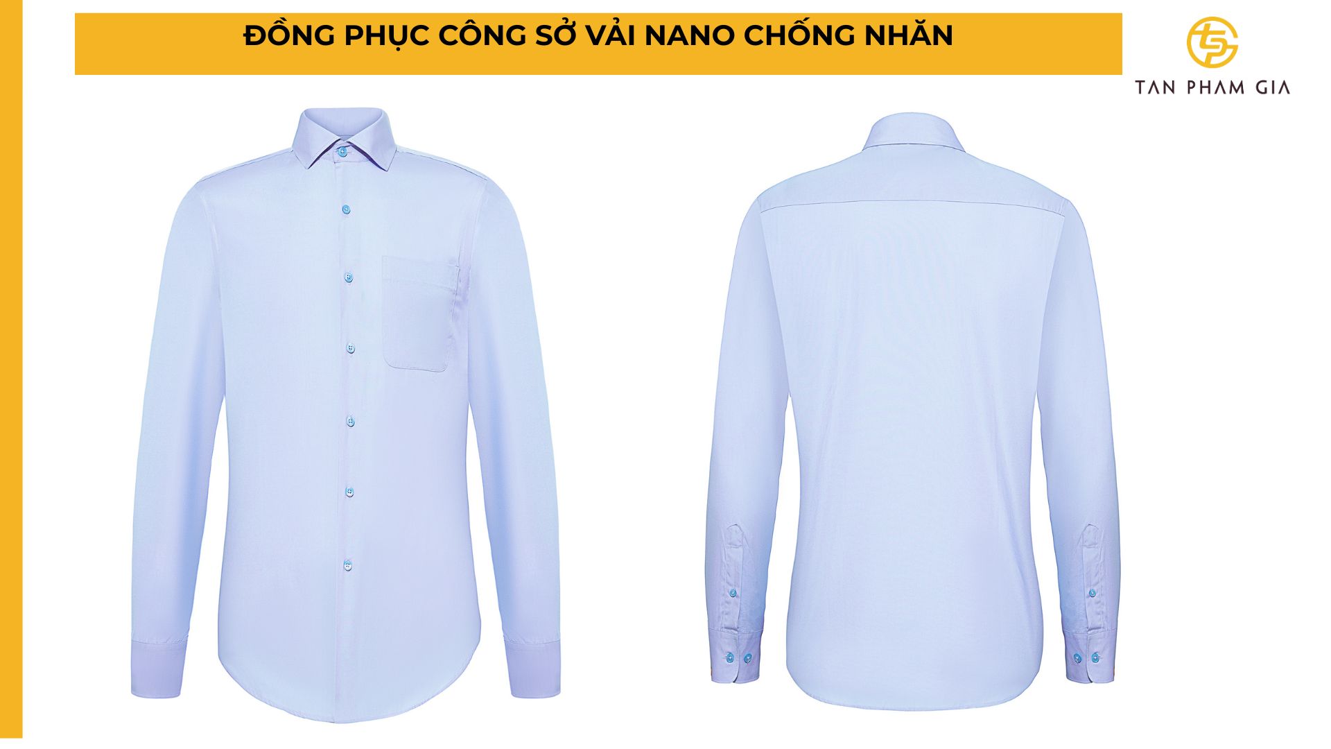 Đồng phục công sở vải nano chống nhăn