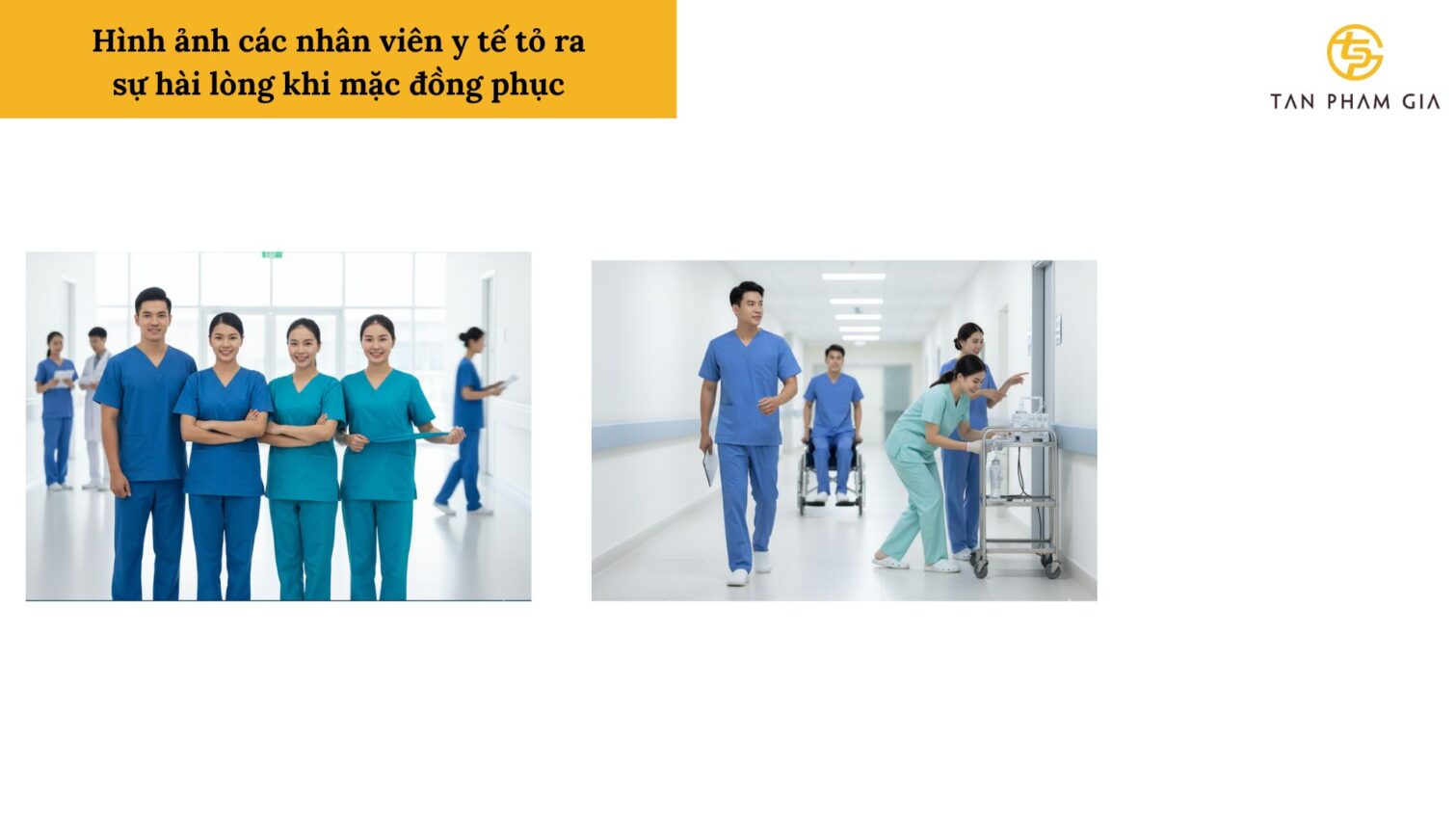 Đồng phục y tế thiết kế riêng theo yêu cầu