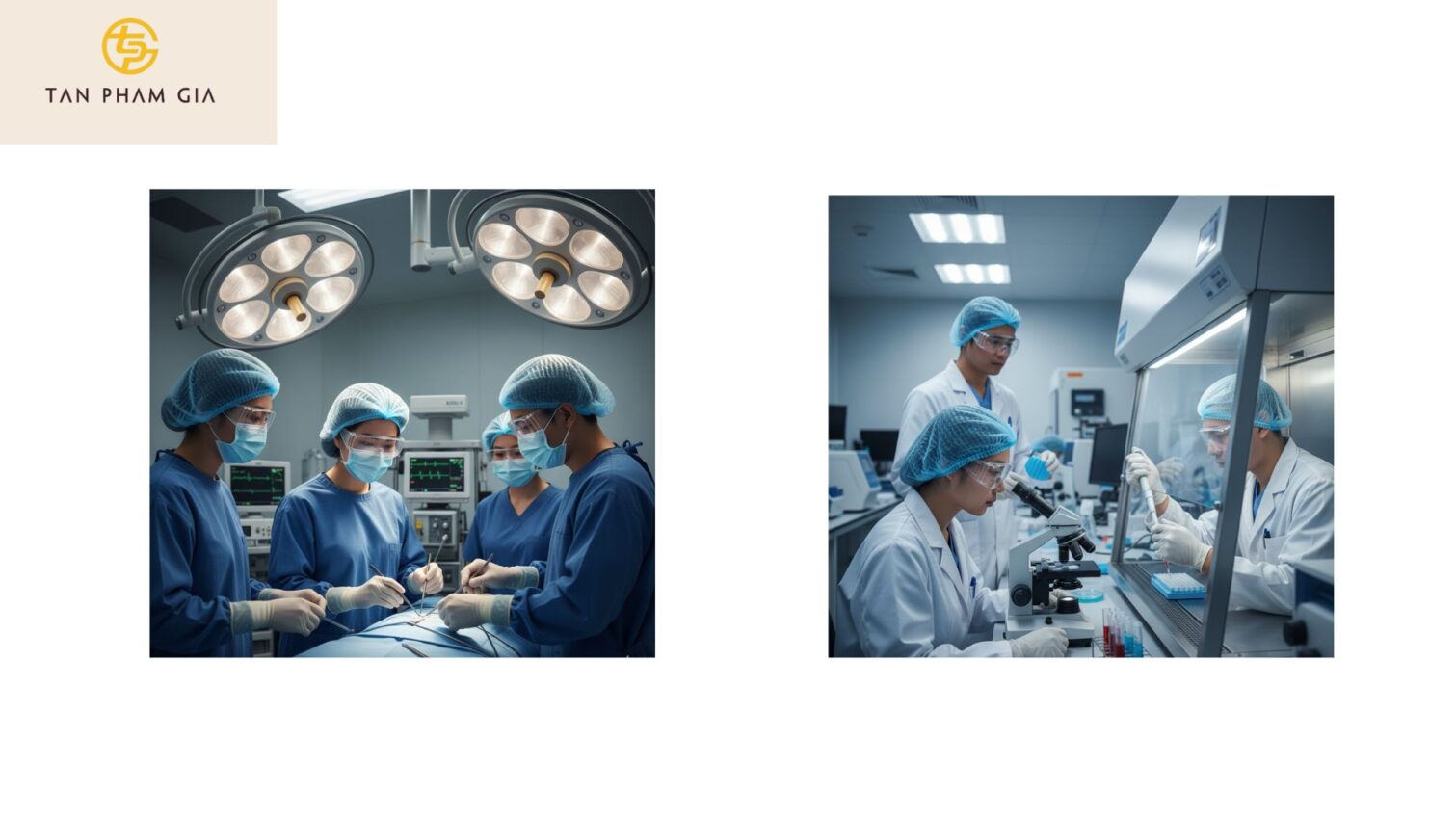 Đồng phục y tế cho phòng xét nghiệm
