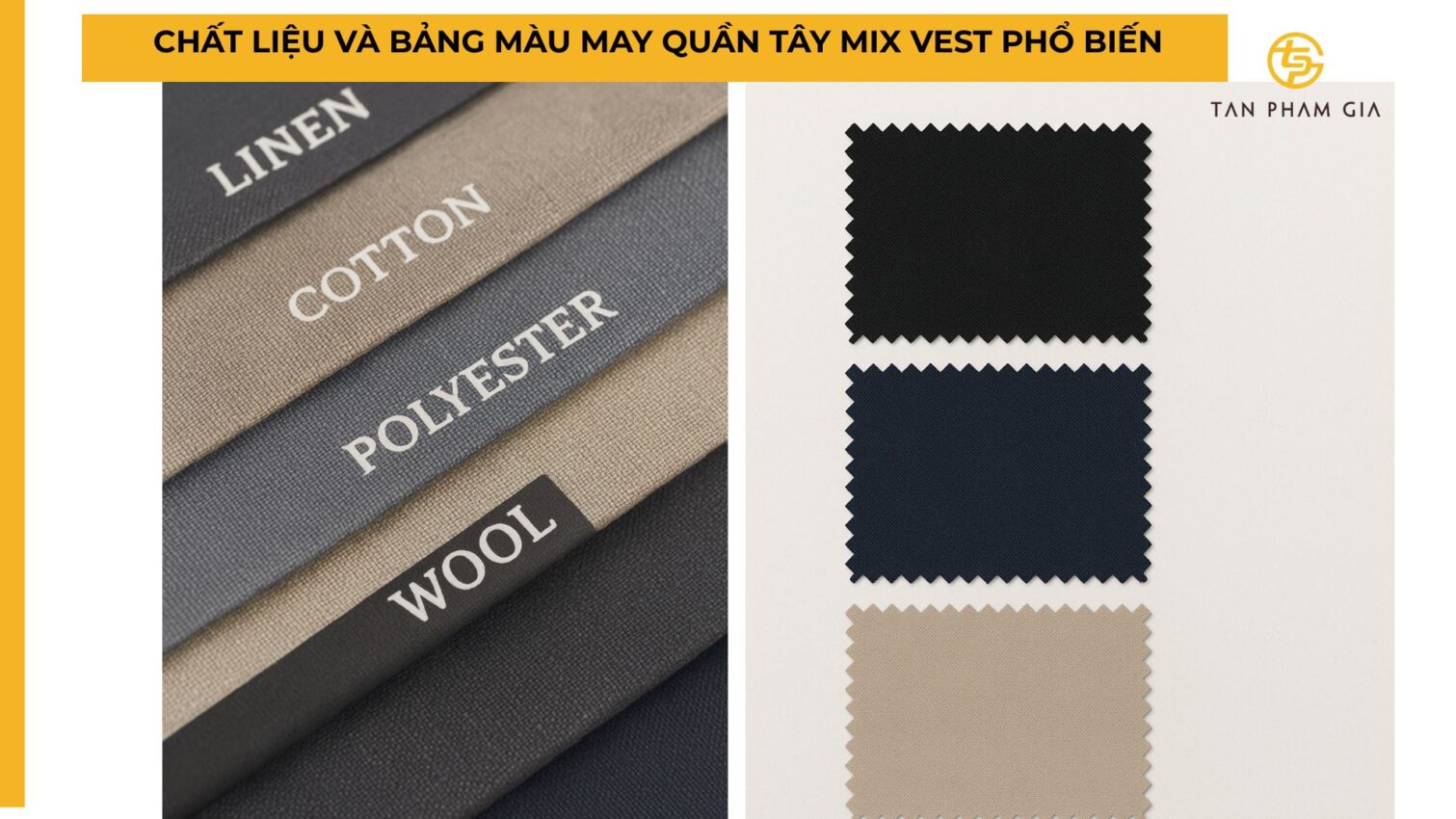Đồng phục công sở nam quần tây mix vest