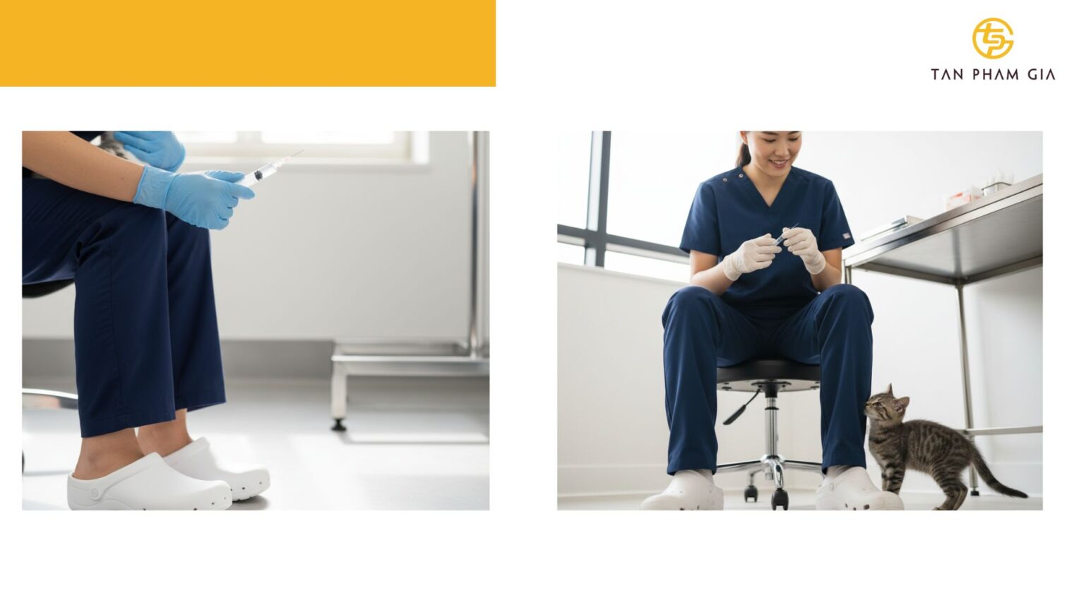 Đồng phục y tế cho bác sĩ thú y