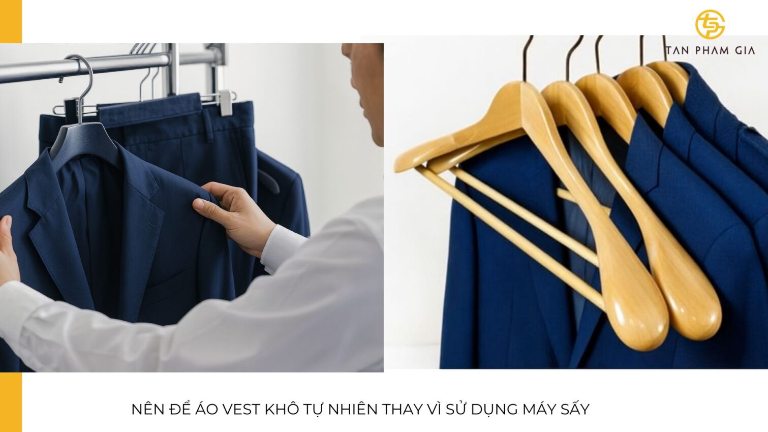 Đồng phục công sở nam áo vest xanh navy