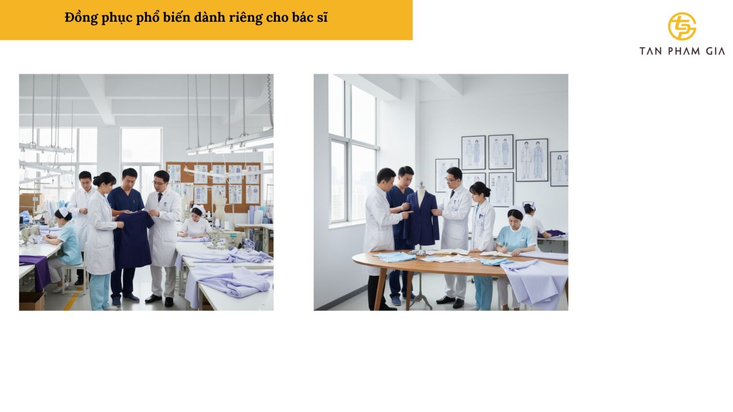 Đồng phục y tế cho bác sĩ
