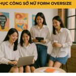 Đồng phục công sở nữ form oversize Đồng phục công sở nữ form oversize