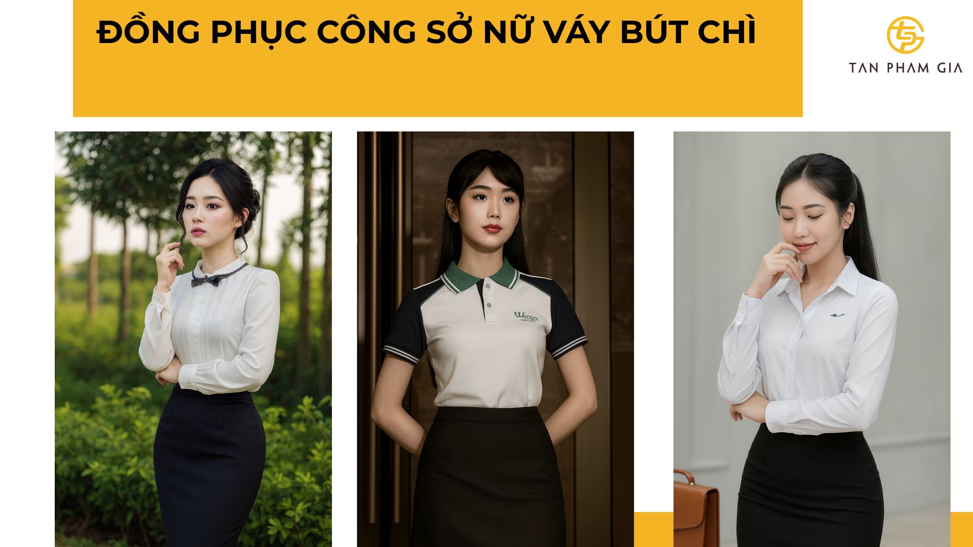 Đồng phục công sở nữ váy bút chì