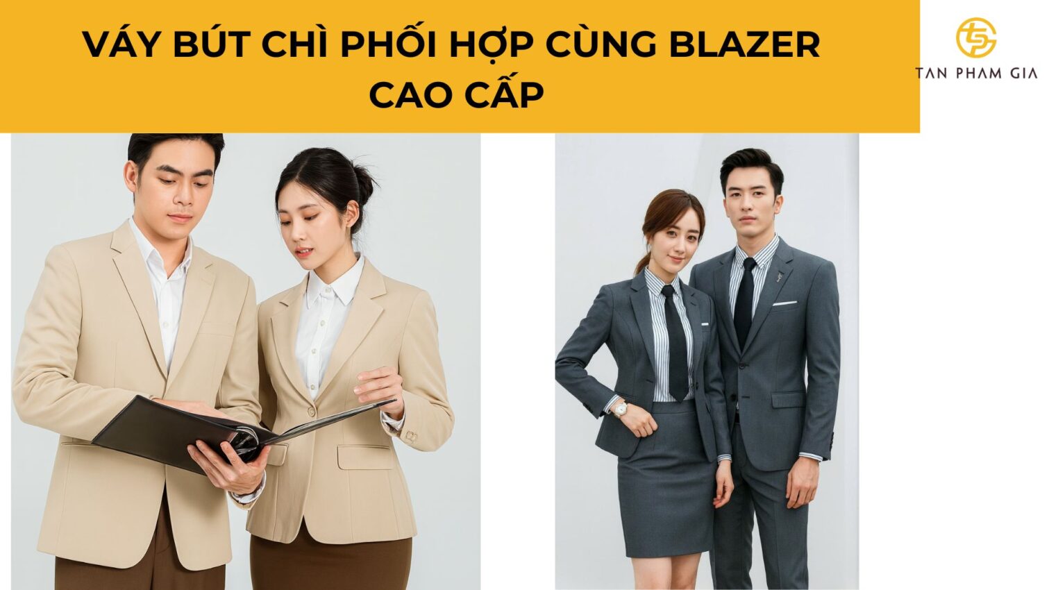 Đồng phục công sở nữ váy bút chì