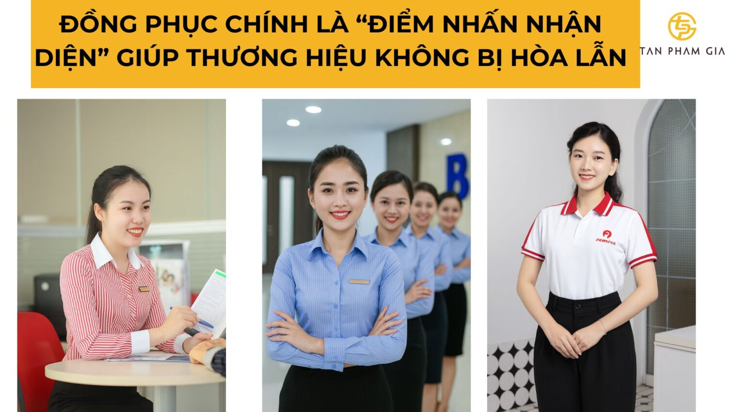 May đồng phục công sở theo thương hiệu