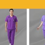Đồng phục y tế áo blouse có túi ngực