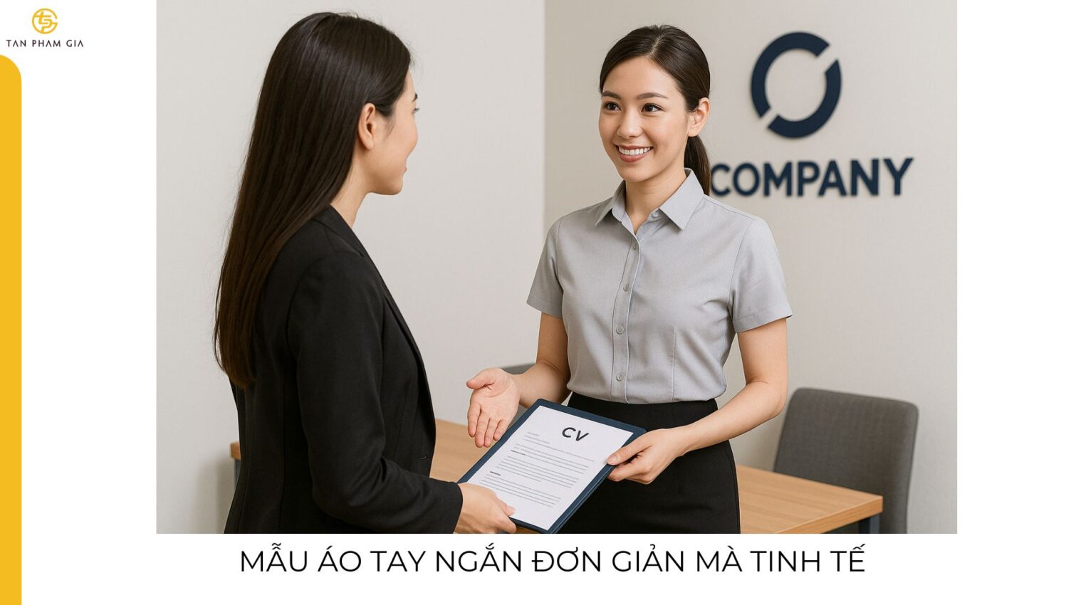 Đồng phục công sở nữ tay ngắn