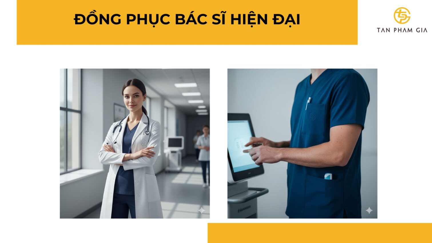May đồng phục y tế số lượng lớn