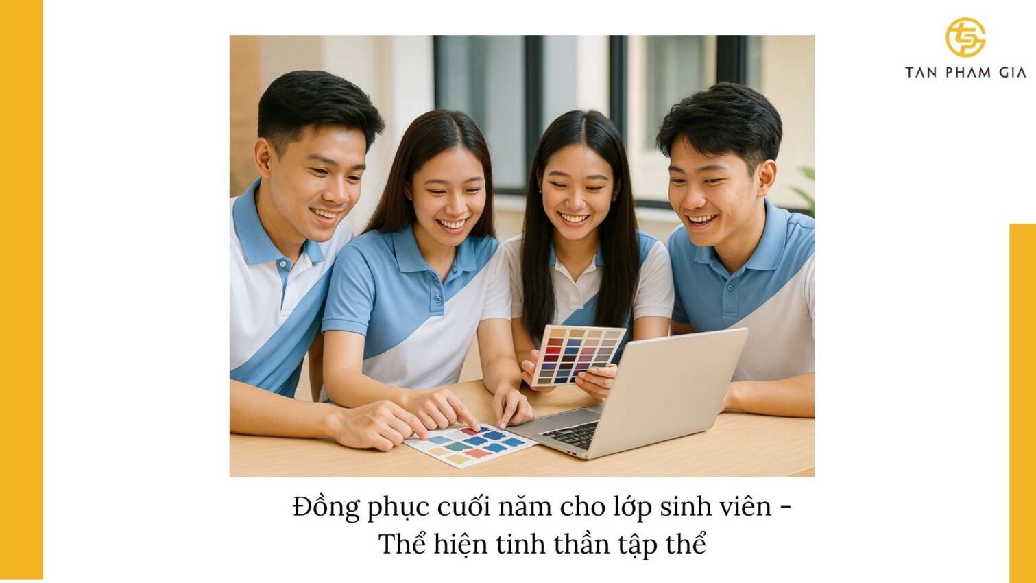 Đặt Đồng Phục Cuối Năm Cho Lớp Sinh Viên