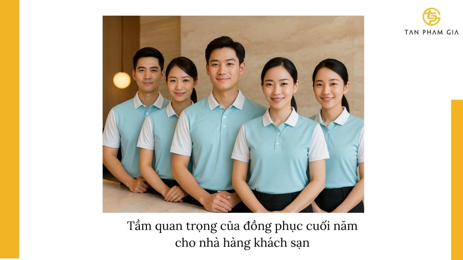 Đồng Phục Cuối Năm Cho Nhà Hàng Khách Sạn
