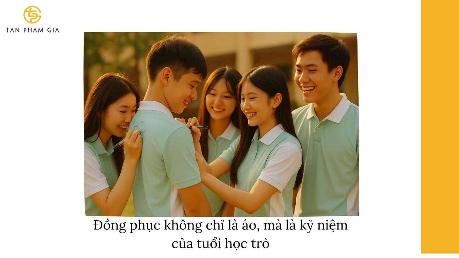 Đồng Phục Cuối Năm Cho Trường Trung Học