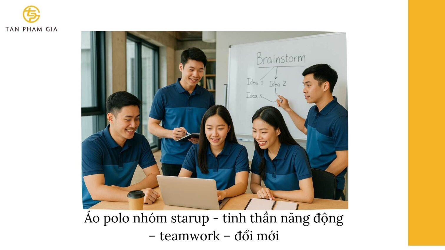 Áo Polo Cuối Năm Nhóm Startup