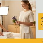 Đồng phục spa vải cotton thoáng mát