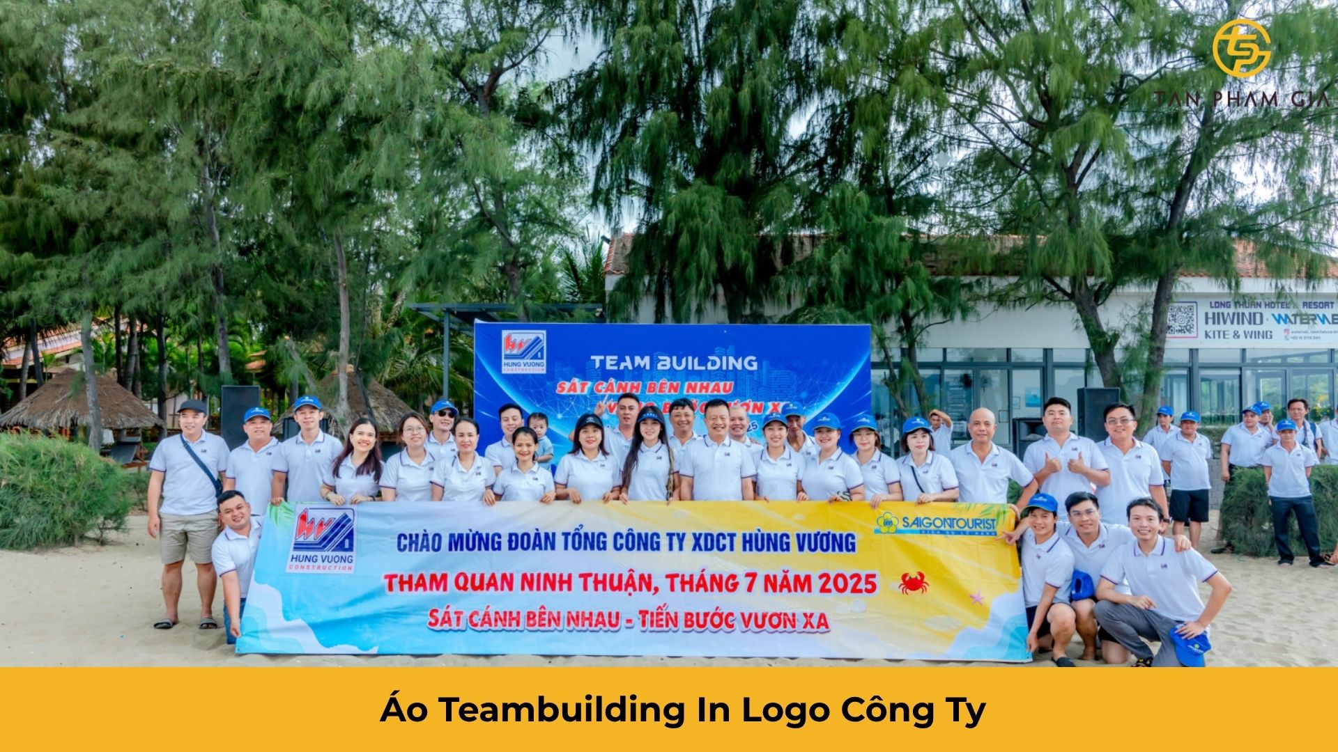 Áo Teambuilding In Logo Công Ty