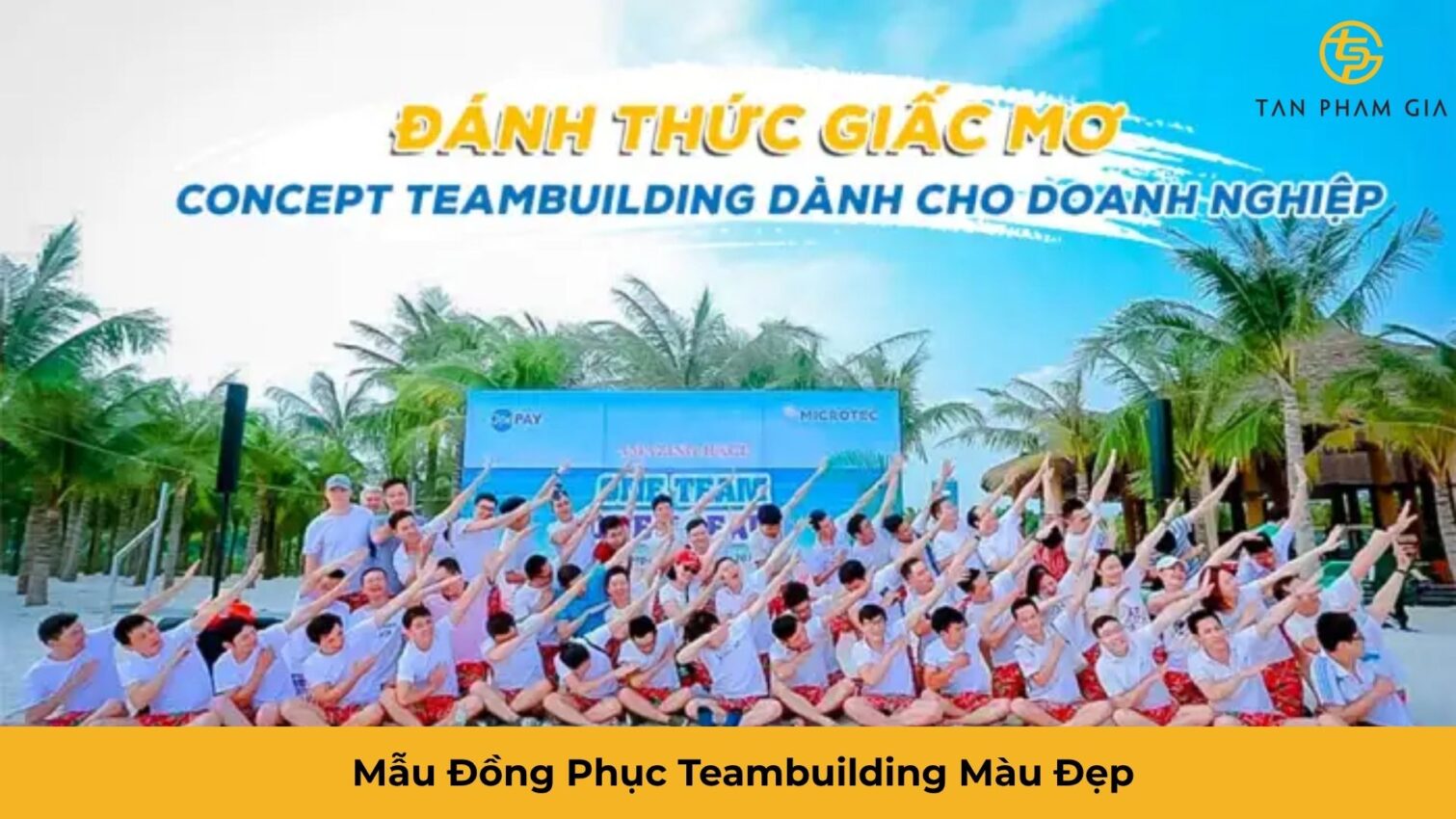 Mẫu Đồng Phục Teambuilding Màu Đẹp