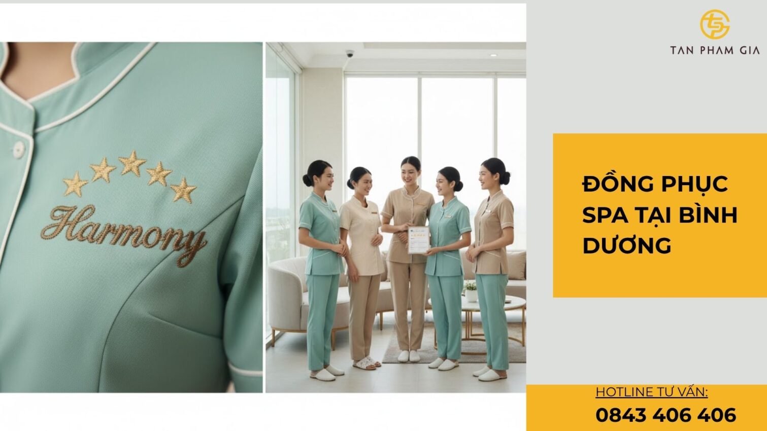 Đồng phục spa tại Bình Dương