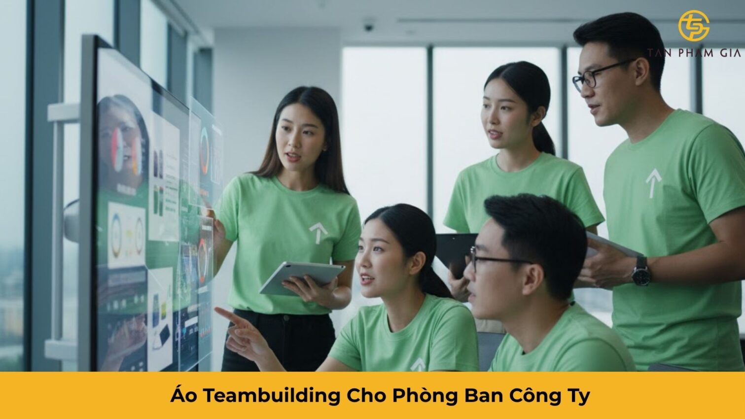 Áo Teambuilding Cho Phòng Ban Công Ty