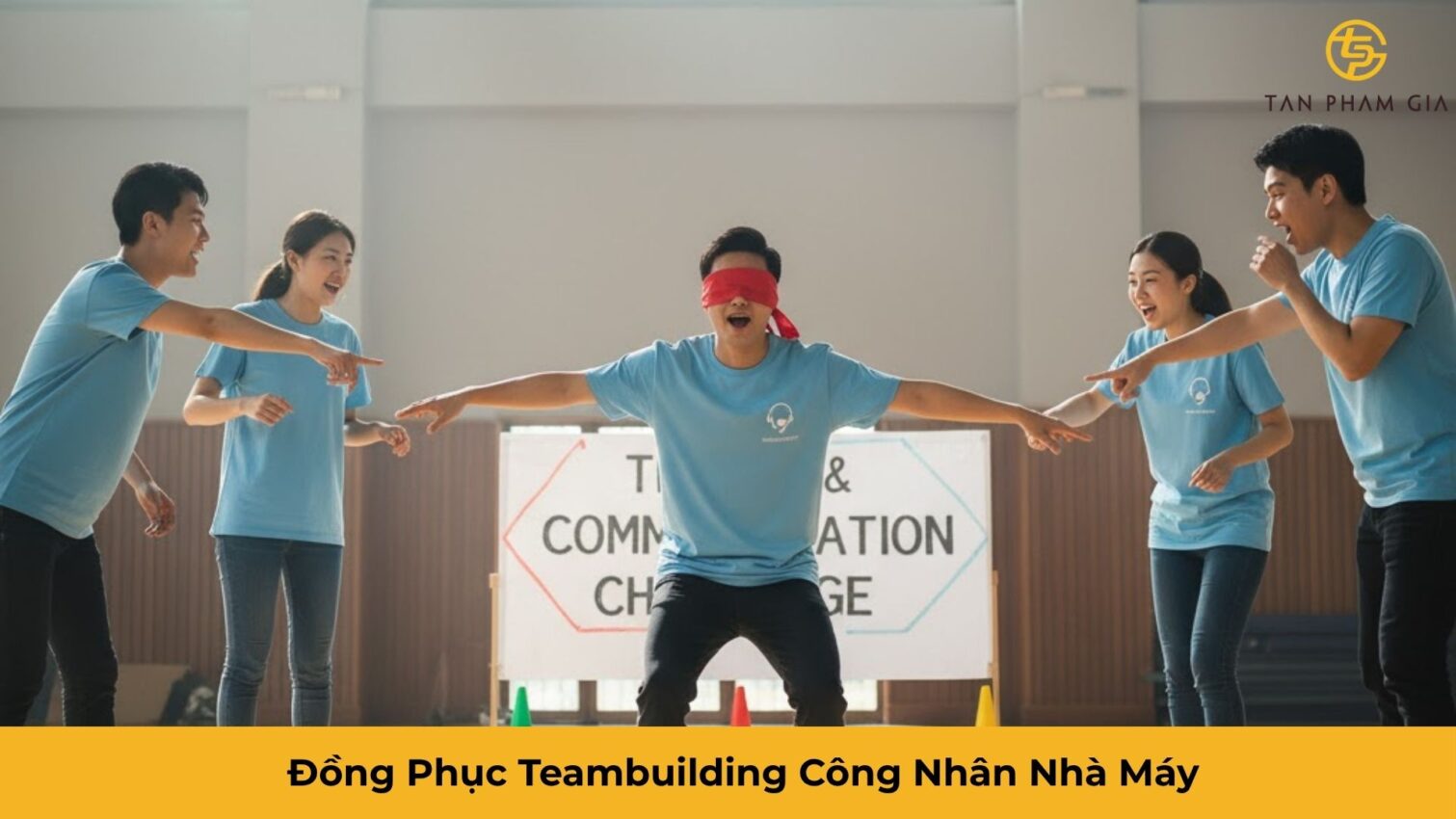Đồng Phục Teambuilding Công Nhân Nhà Máy