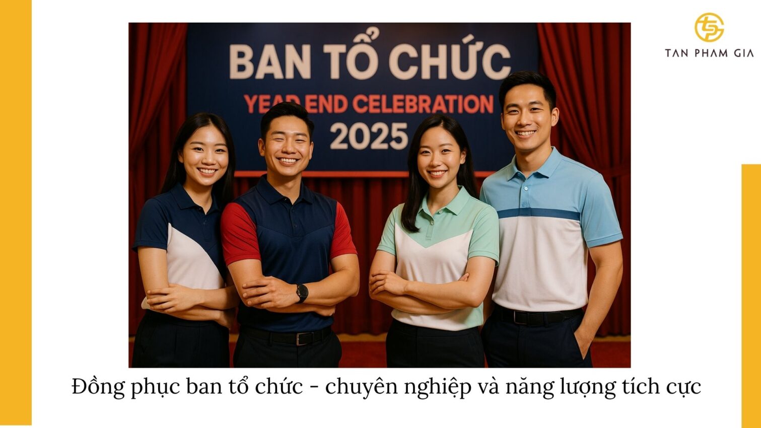 Mẫu đồng phục cuối năm ban tổ chức