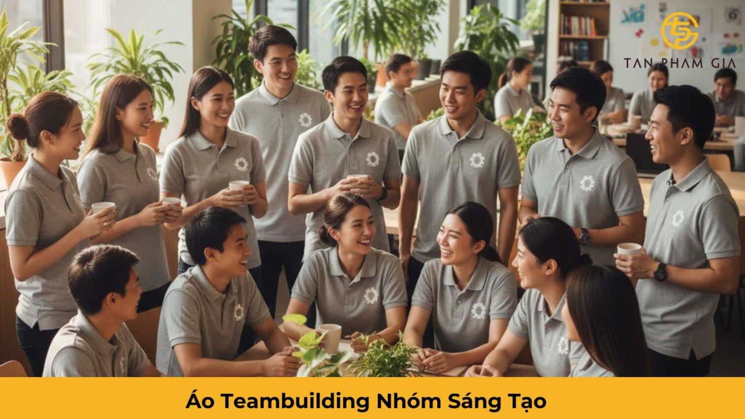 Áo Teambuilding Nhóm Sáng Tạo