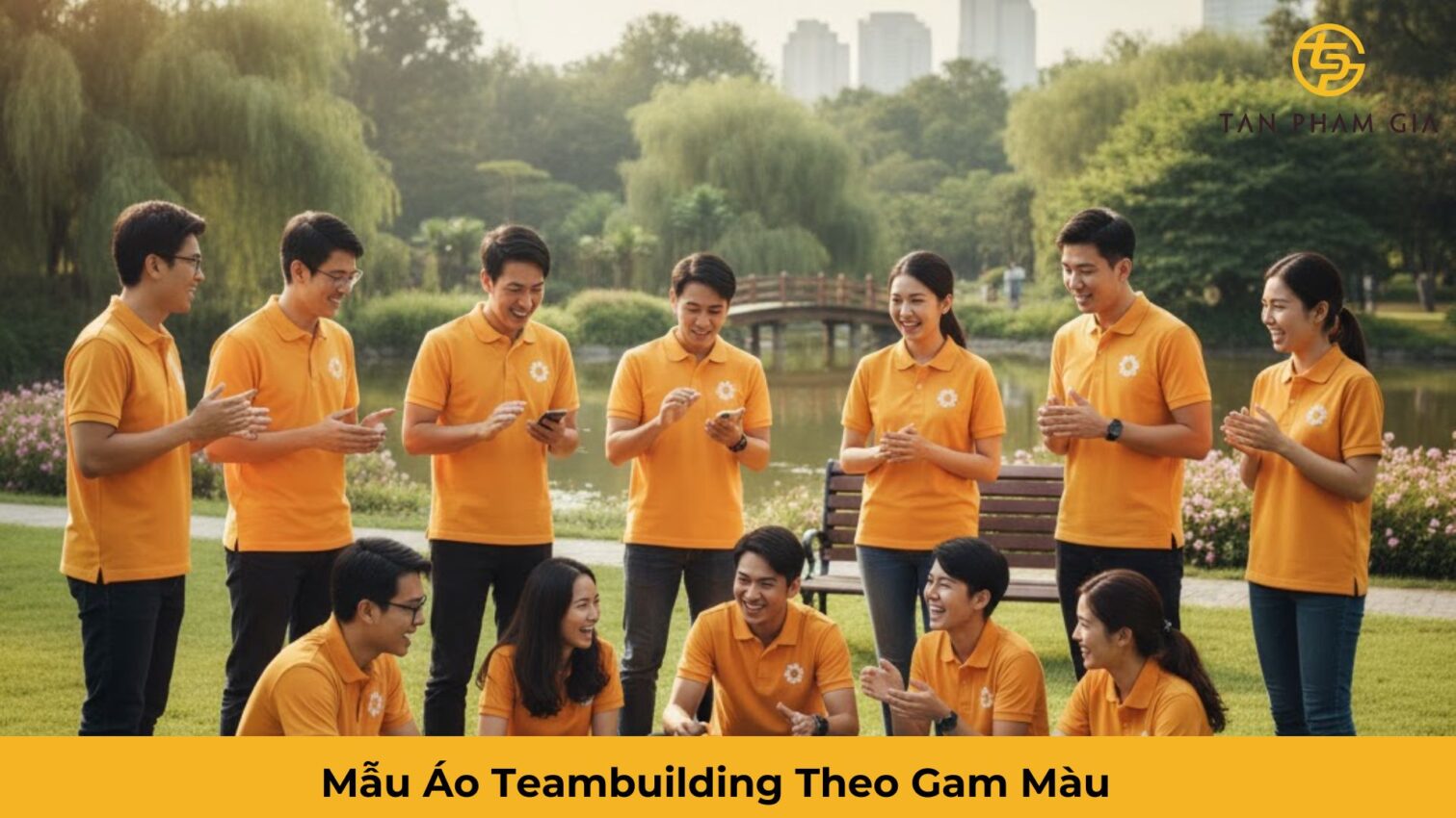 Mẫu Áo Teambuilding Theo Gam Màu