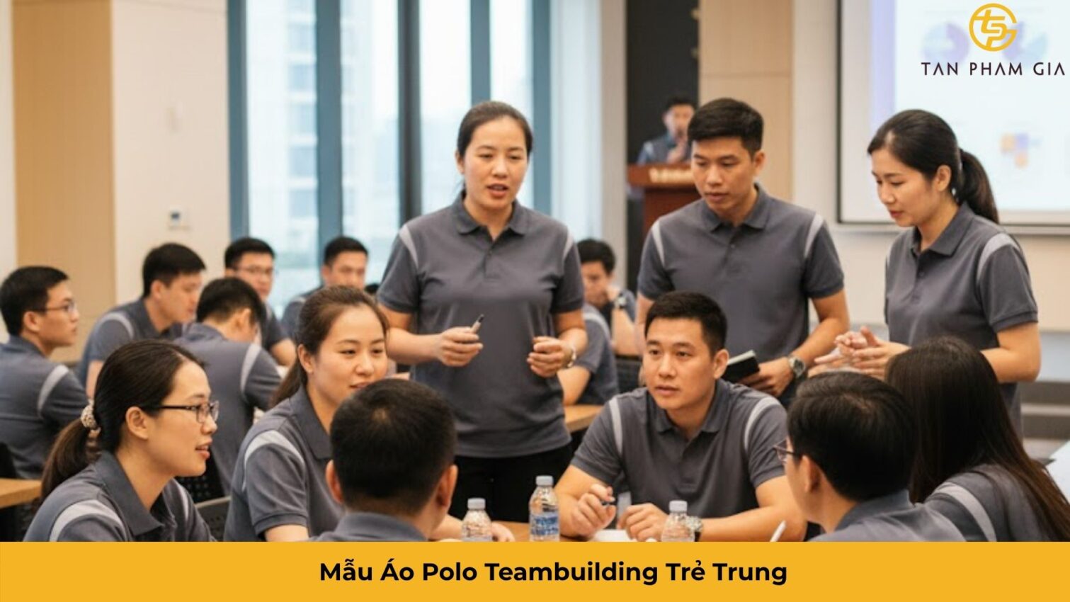 Mẫu Áo Polo Teambuilding Trẻ Trung