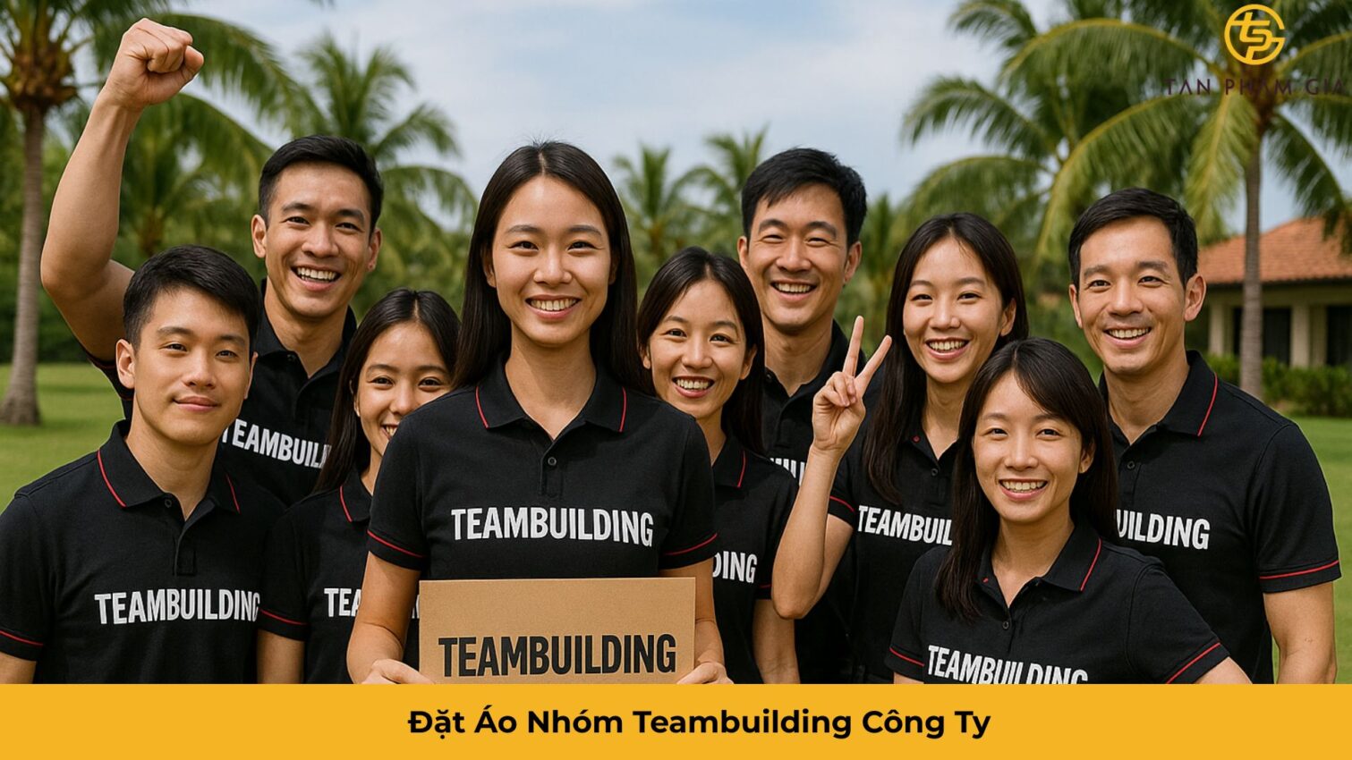 Đặt Áo Nhóm Teambuilding Công Ty