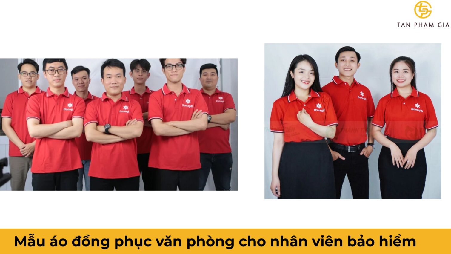 Mẫu đồng phục văn phòng cho công ry bảo hiểm