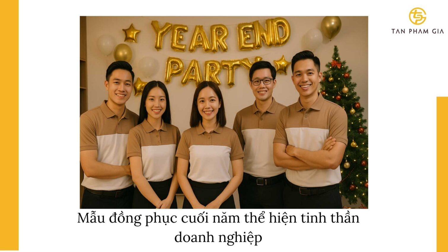 Mẫu Đồng Phục Cuối Năm Cho Tiệc Tất Niên